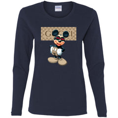 Gucci Mickey Gift Birthday T-shirt Women Long Sleeve Shirt Women Long Sleeve Shirt - parenttees