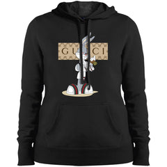 Gucci Rabbit Smoking Funny T-shirt Women Hooded Sweatshirt Women Hooded Sweatshirt - parenttees