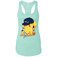 Nfl - New England Patriots Pikachu Super Bowl 2019 Football Women Tank Top Women Tank Top - parenttees