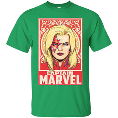 Captain Marvel Ornament Men Cotton T-Shirt Men Cotton T-Shirt - parenttees