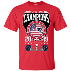 Nfl – Football Champions New England Patriots Super Bowl 2019 Men Cotton T-Shirt Men Cotton T-Shirt - parenttees