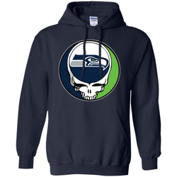 Seattle Seahawks Grateful Dead Steal Your Face Football Nfl Shirts Pullover Hoodie Sweatshirt