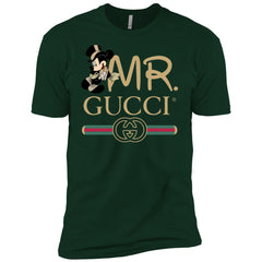 Gucci Couple Disney Mickey Valentine's Day T-shirt Men Short Sleeve T-Shirt Men Short Sleeve T-Shirt - parenttees