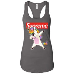 Supreme Unicorn T-shirt Dance Dabbing Unicorn Women Tank Top Women Tank Top - parenttees