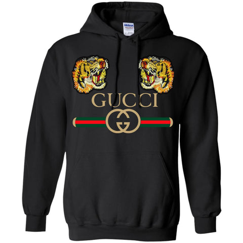 Gucci Tiger Love T-shirt Pullover Hoodie Sweatshirt Black / S Pullover Hoodie Sweatshirt - parenttees