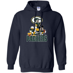 Mickey Mouse Green Bay Packer American Football Nfl Sports Shirt Pullover Hoodie Sweatshirt