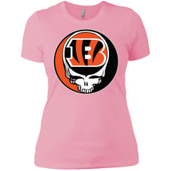 Cincinnati Bengals Grateful Dead Steal Your Face Football Nfl Shirts Women Cotton T-Shirt Women Cotton T-Shirt - parenttees