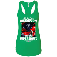 Nfl – Los Angeles Rams We Are The Champion 2019 Super Bowl Football Women Tank Top Women Tank Top - parenttees