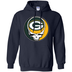 Green Bay Packer Grateful Dead Steal Your Face Football Nfl Shirts Pullover Hoodie Sweatshirt