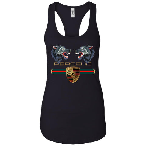 Trending Gucci Porsche Vip Shirt Women Tank Top Black / X-Small Women Tank Top - parenttees