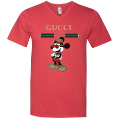 Gucci Mickey New Style T-shirt Men V-Neck T-Shirt Men V-Neck T-Shirt - parenttees