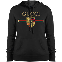 New Gucci Porsche Shirt Women Hooded Sweatshirt