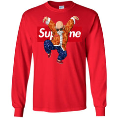 Supreme Kame Turtle Dragon Ball T-shirt Men Long Sleeve Shirt Men Long Sleeve Shirt - parenttees