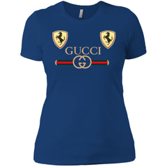 Best Gucci Ferrari New T-shirt Women Cotton T-Shirt Women Cotton T-Shirt - parenttees