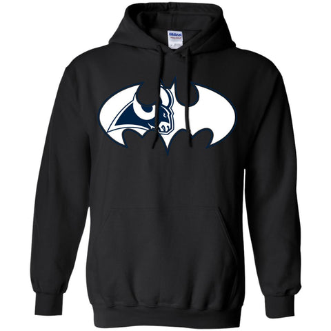 We Are The Los Angeles Rams Batman Nfl Mashup Pullover Hoodie Sweatshirt Black / S Pullover Hoodie Sweatshirt - parenttees