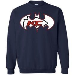 We Are The Kansas City Chiefs Batman Nfl Mashup Crewneck Pullover Sweatshirt