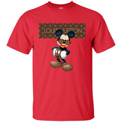 Best Louis Vuitton Mickey Mouse Shirt Men Cotton T-Shirt Men Cotton T-Shirt - parenttees