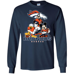 Mickey Mouse Denver Broncos American Football Nfl Sports Shirt Men Long Sleeve Shirt Men Long Sleeve Shirt - parenttees