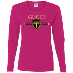 Gucci Tesla T-shirt Women Long Sleeve Shirt Women Long Sleeve Shirt - parenttees