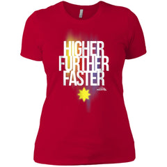 Marvel Captain Marvel Movie Graphic Women Cotton T-Shirt Women Cotton T-Shirt - parenttees