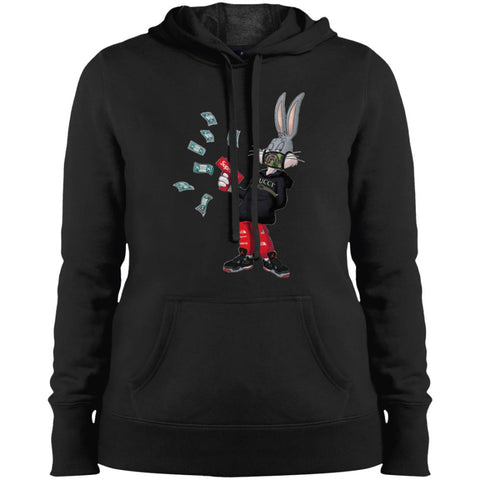 Rabbit Gucci T-shirt Women Hooded Sweatshirt Black / X-Small Women Hooded Sweatshirt - parenttees