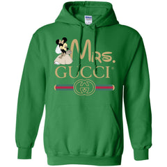 Mrs Minnie Gucci Couple Disney Shirt Valentine's Day T-shirt Pullover Hoodie Sweatshirt Pullover Hoodie Sweatshirt - parenttees