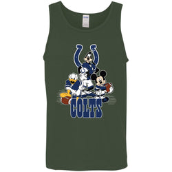 Mickey Mouse Indianapolis Colts American Football Nfl Sports Shirt Men Cotton Tank