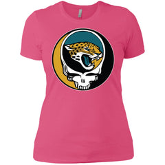 Jacksonville Jaguars Grateful Dead Steal Your Face Football Nfl Shirts Women Cotton T-Shirt Women Cotton T-Shirt - parenttees