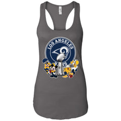 Los Angeles Rams Super Bowl 2019 Mickey Minnie Mouse Donald Daisy Duck Football Nfl Women Tank Top Women Tank Top - parenttees