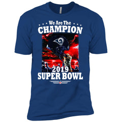 Nfl – Los Angeles Rams We Are The Champion 2019 Super Bowl Football Men Short Sleeve T-Shirt Men Short Sleeve T-Shirt - parenttees