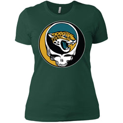 Jacksonville Jaguars Grateful Dead Steal Your Face Football Nfl Shirts Women Cotton T-Shirt