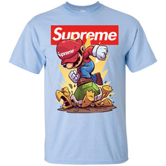 Supreme Mario Gaming T-shirt Men Cotton T-Shirt Men Cotton T-Shirt - parenttees