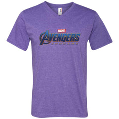 Marvel Avengers Endgame Movie Logo Graphic Men V-Neck T-Shirt Men V-Neck T-Shirt - parenttees