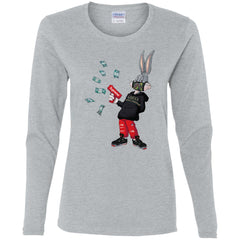 Rabbit Gucci T-shirt Women Long Sleeve Shirt Women Long Sleeve Shirt - parenttees