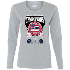 Nfl – Football Champions New England Patriots Super Bowl 2019 Women Long Sleeve Shirt Women Long Sleeve Shirt - parenttees