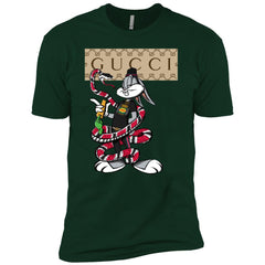 Gucci Rabbit Snake Gift Birthday T-shirt Men Short Sleeve T-Shirt Men Short Sleeve T-Shirt - parenttees