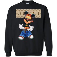 Gucci Logo Shirt Mickey Mouse T-shirt Crewneck Pullover Sweatshirt Crewneck Pullover Sweatshirt - parenttees