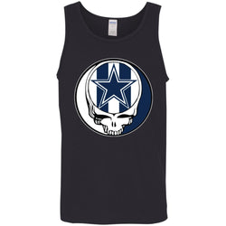 Dallas Cowboys Grateful Dead Steal Your Face Football Nfl Shirts Men Cotton Tank