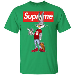 Supreme Rabbit Money Men Cotton T-Shirt Men Cotton T-Shirt - parenttees