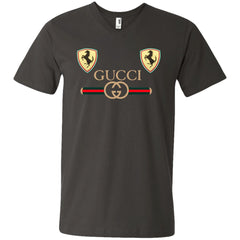 Best Gucci Ferrari New T-shirt Men V-Neck T-Shirt Men V-Neck T-Shirt - parenttees