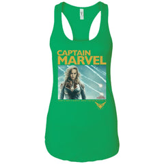 Captain Marvel Vintage Movie Poster Style Women Tank Top Women Tank Top - parenttees