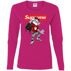 Supreme Rabbit Shirt Women Long Sleeve Shirt Women Long Sleeve Shirt - parenttees