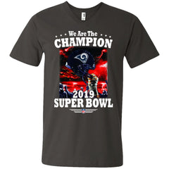 Nfl – Los Angeles Rams We Are The Champion 2019 Super Bowl Football Men V-Neck T-Shirt Men V-Neck T-Shirt - parenttees