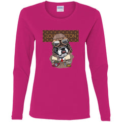 Louis Vuitton T-shirt Style Dogs T-shirt Women Long Sleeve Shirt Women Long Sleeve Shirt - parenttees