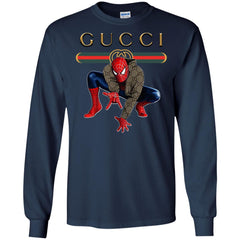 Spider Man Gucci Funny  Trend T- Shirt Men Long Sleeve Shirt Men Long Sleeve Shirt - parenttees