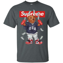 Supreme Bear Hot Trending T-shirt Men Cotton T-Shirt Men Cotton T-Shirt - parenttees