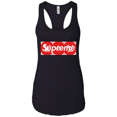 Louis Vuitton Box Supreme T-shirt Women Tank Top Black / X-Small Women Tank Top - parenttees