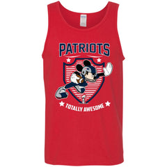 Nfl – New England Patriots Totally Awesome Mickey Mouse Super Bowl 2019 Football Men Cotton Tank Men Cotton Tank - parenttees