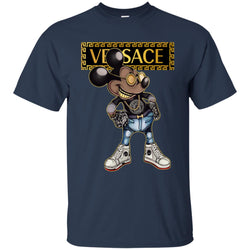 Versace Mickey Mouse Cartoon T-shirt Men Cotton T-Shirt