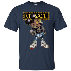 Versace Mickey Mouse Cartoon T-shirt Men Cotton T-Shirt Men Cotton T-Shirt - parenttees